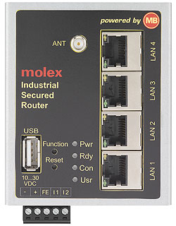 Molex和MB Connect Line合作提供远程访问解决方案