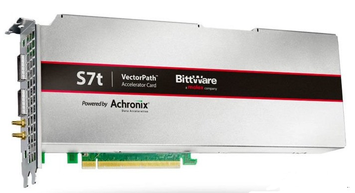 Achronix和Molex推出VectorPath S7T-VG6加速卡